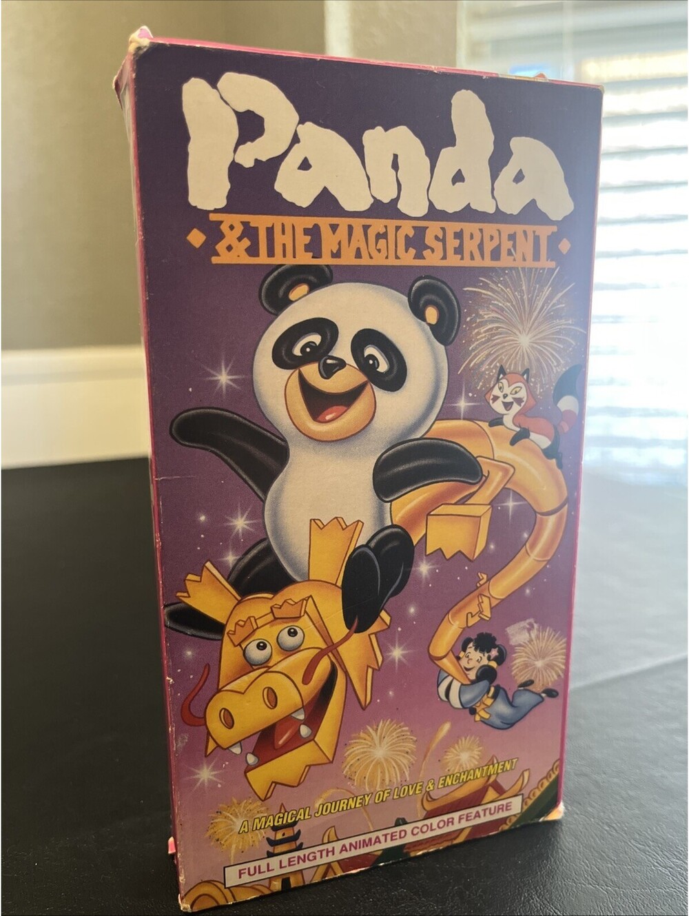 Panda & The Magic Serpent VHS - 1958 Anime Movie - 1992 Kids Klassics - Rare